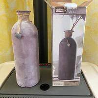 Vaso cordicella in iuta e pendente NUOVO