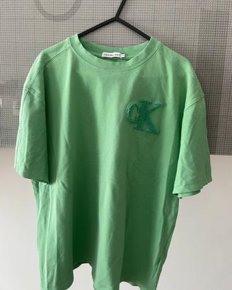 T-shirt Calvin Klein Jeans Verde