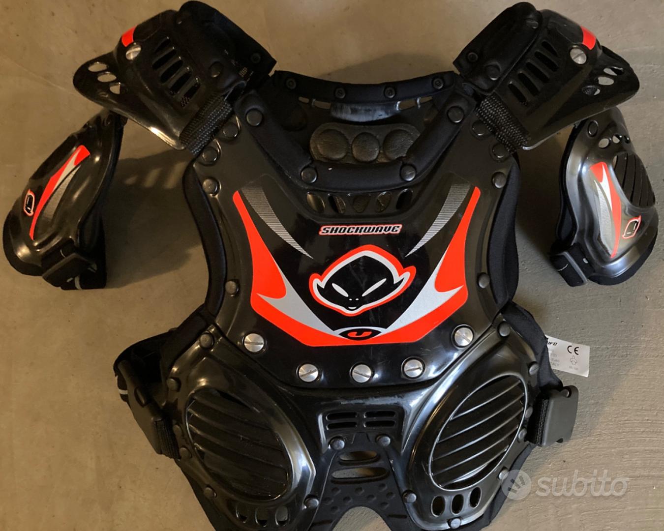 LvF2Gc-Flex / Giacca Corto Sportiva per Moto con Protezioni (Uomo