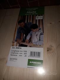 Tavole NUOVE legno di abete 100x60 spess.28