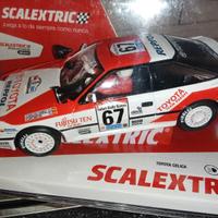 Slot car scalextric scx Toyota Celica Safari nuova