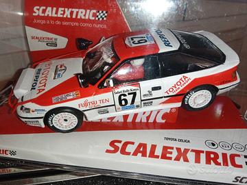 Slot car scalextric scx Toyota Celica Safari nuova