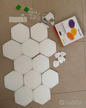 12 Nanoleaf a led da parete