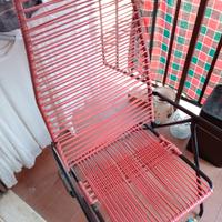 sedia sdraio anni 60