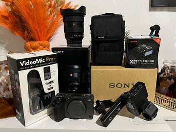 Sony Fx3 A, F2.8, videomic pro+, X2T TTL per Sony