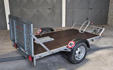 Carrello Umbra  Pianale trasporto moto, quad, cose
