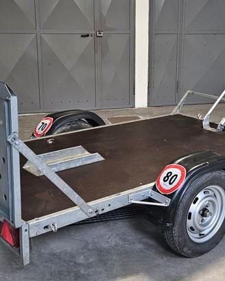 Carrello Umbra  Pianale trasporto moto, quad, cose