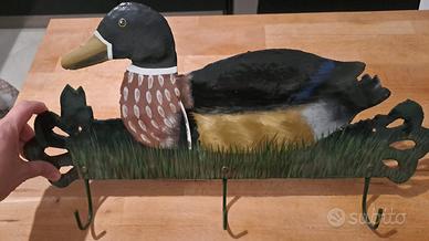 Appendino da cucina vintage smaltato Germano Reale