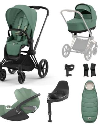 Trio Cybex e-Priam+Seg.AutoPlatinum+Seg.Lemo4in1