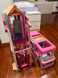 Casa e camper Barbie