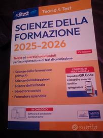 Libro  per test ingresso scienze della formazione