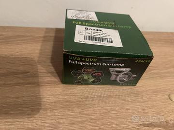 Lampade terrario uva+uvb