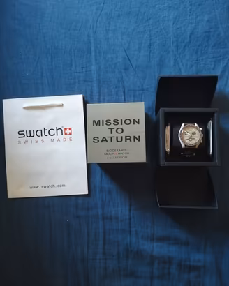 Orologio Omega x Swatch Mission to Saturn
