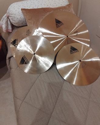 set piatti ABRAXIS bay ufip  per batteria vintage 