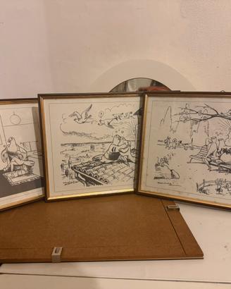 Stampe con quadro vintage olimpiadi colombofile