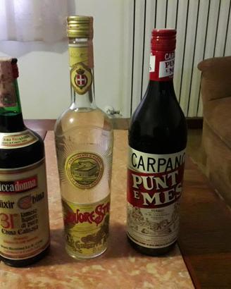 Elixir china riccadonna, strega alberti carpano p