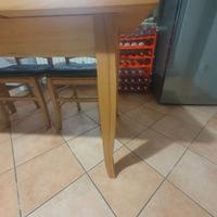 Tavolo cucina con prolunghe
