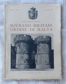 Rivista Sovrano Militare Ordine Malta Giugno 1938