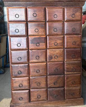 mobile 24 casetti in legno