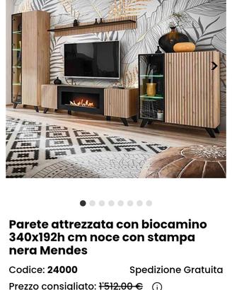 parete attrezzata soggiorno 