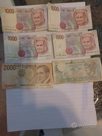 banconote vecchia lira