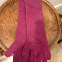 Guanti lunghi fino al gomito 100% WS viola