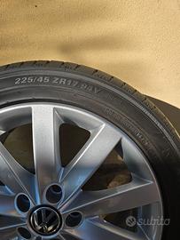 Cerchi e gomme  da 17  Volskwagen