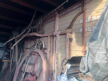 Trebbiatrice d'epoca Alfonso Rossano