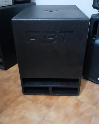Amplificatore subwoofer fbt maxx 10sa