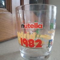 bicchiere Nutella campioni del mondo 1982 