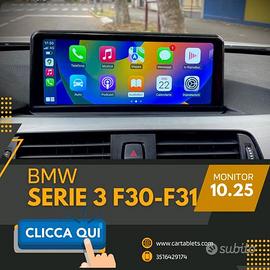 Monitor Carplay Android auto 10.25 " BMW SERIE 3 