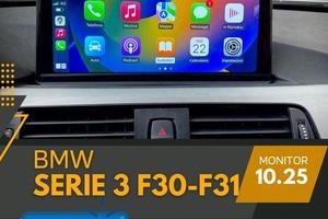 Monitor Carplay Android auto 10.25 " BMW SERIE 3 