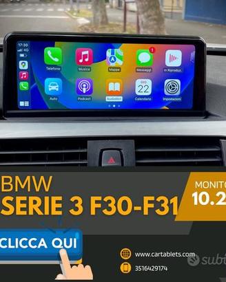 Monitor Carplay Android auto 10.25 " BMW SERIE 3 