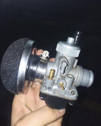 Carburatore 19 PHBG con filtro aperto