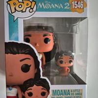 Funko pop Moana 2 Moana & little sis simea 