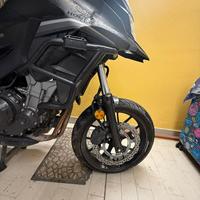 CB500 X sbattuta (non è scivolata)