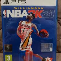 NBA 2K21 (copertina Zion Williamson) per Ps5