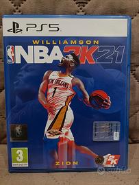 NBA 2K21 (copertina Zion Williamson) per Ps5