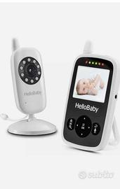 Baby monitor con fotocamera digitale e videocamera
