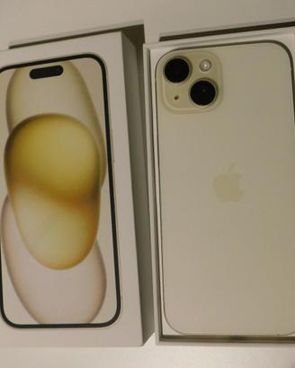Iphone 15, giallo, 128GB, 2023, più accessori