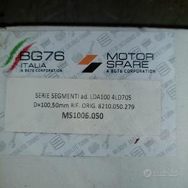 segmenti fasce elastiche lombardini lda 100  4ld 
