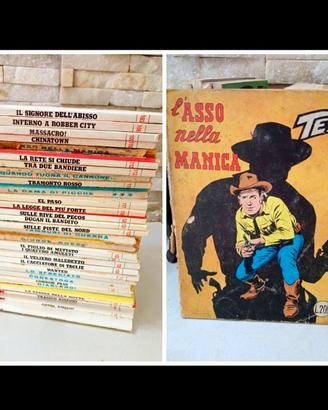 lotto 32pz Tex fumetti vintage collezione 