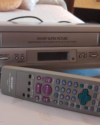Sharp electric videocassette recorder 