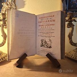 Libro antico religioso 1763 Venezia Ecclesiasticæ