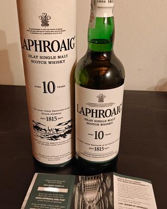 whisky Laphroaig 10 yo 