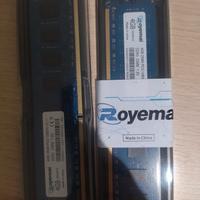 DDR3 1600 PC3-12800U (2X4 GB) RAM