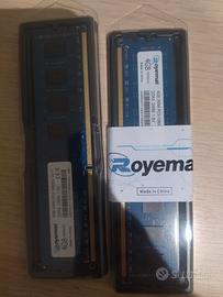 DDR3 1600 PC3-12800U (2X4 GB) RAM