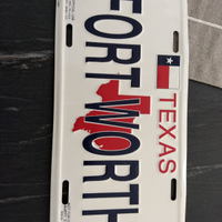 Targa USA Texas Fort worth arredamento vintage
