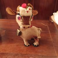 Giocattolo mucca antico