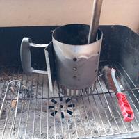 Barbecue + Ciminiera accendi carbone